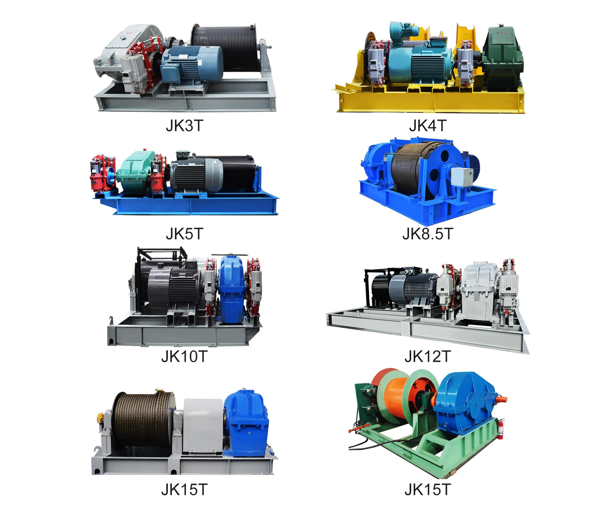 JK Fast winch parameters