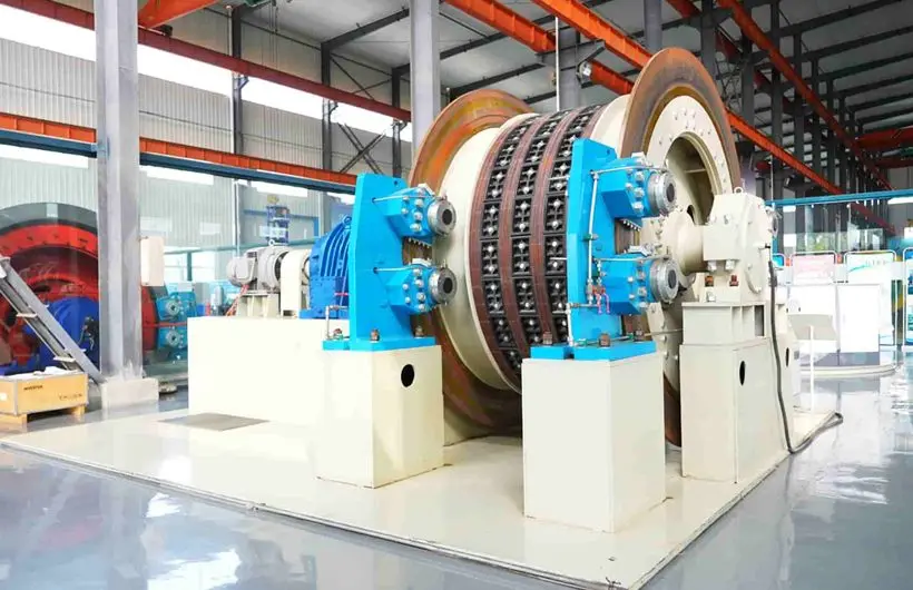 JKMD Friction Mining Hoist Winch