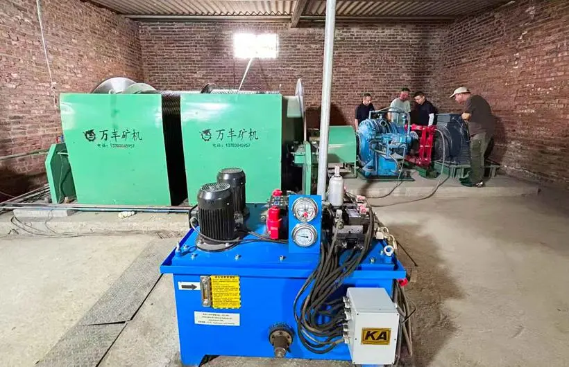 Mine Winch Hoist 2JK