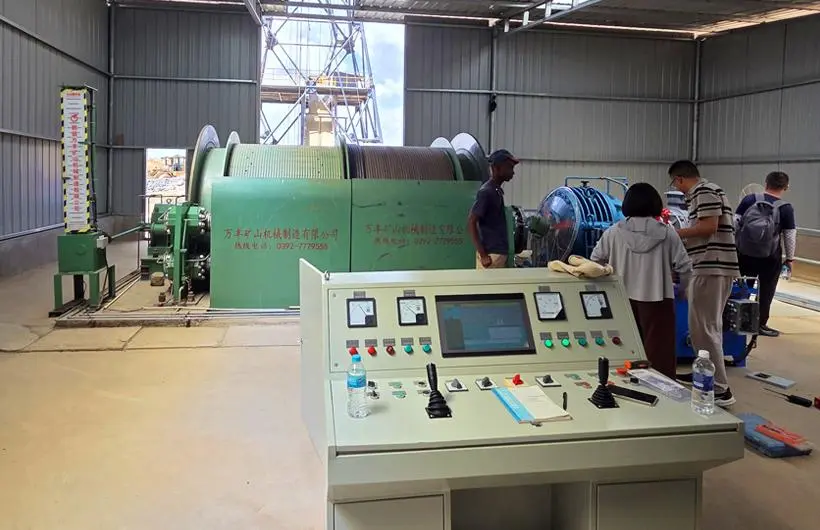 2JTP Mining Hoisting Winch