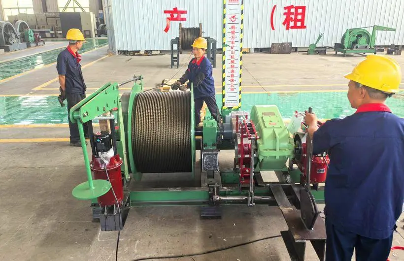 JTK Mining Hoist Winch