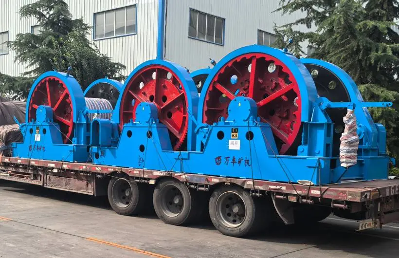 JZ Mining Shaft Sinking Winch