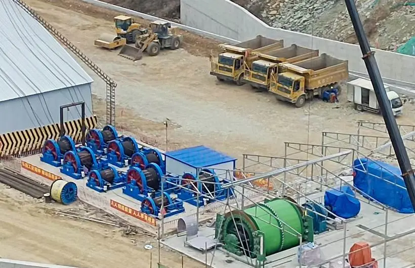 Mine Shaft Sinking winch JZ
