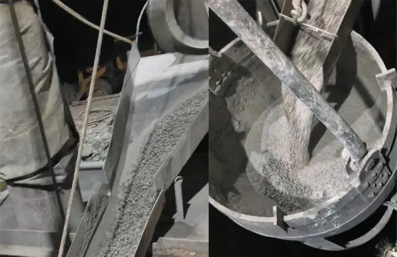 Bottom Dump Bucket Mining