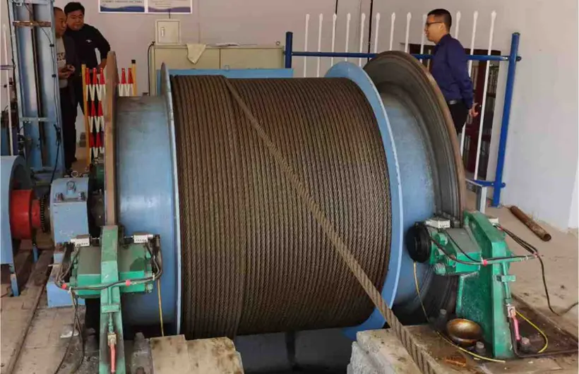 Winch hoist Rope