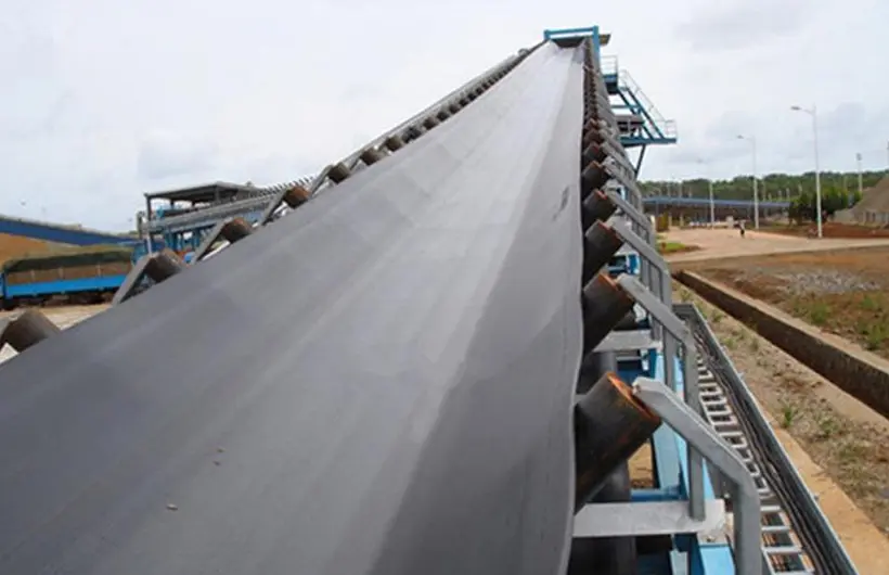 DTC large angle belt conveyor