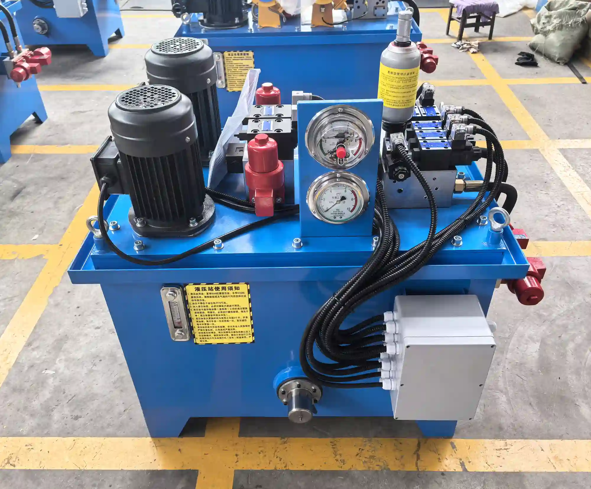 Hoist Winch Hydraulic Power Station
