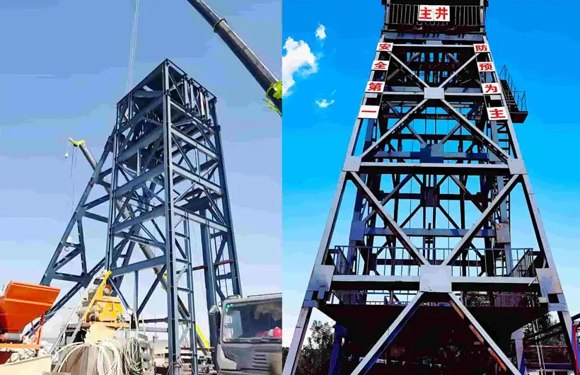 Mining Permanent Headframe