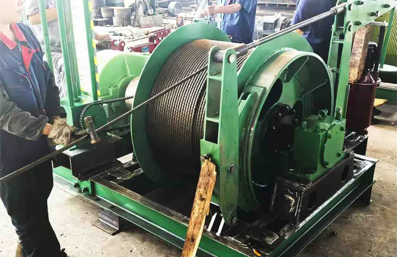 Winch hoist Rope