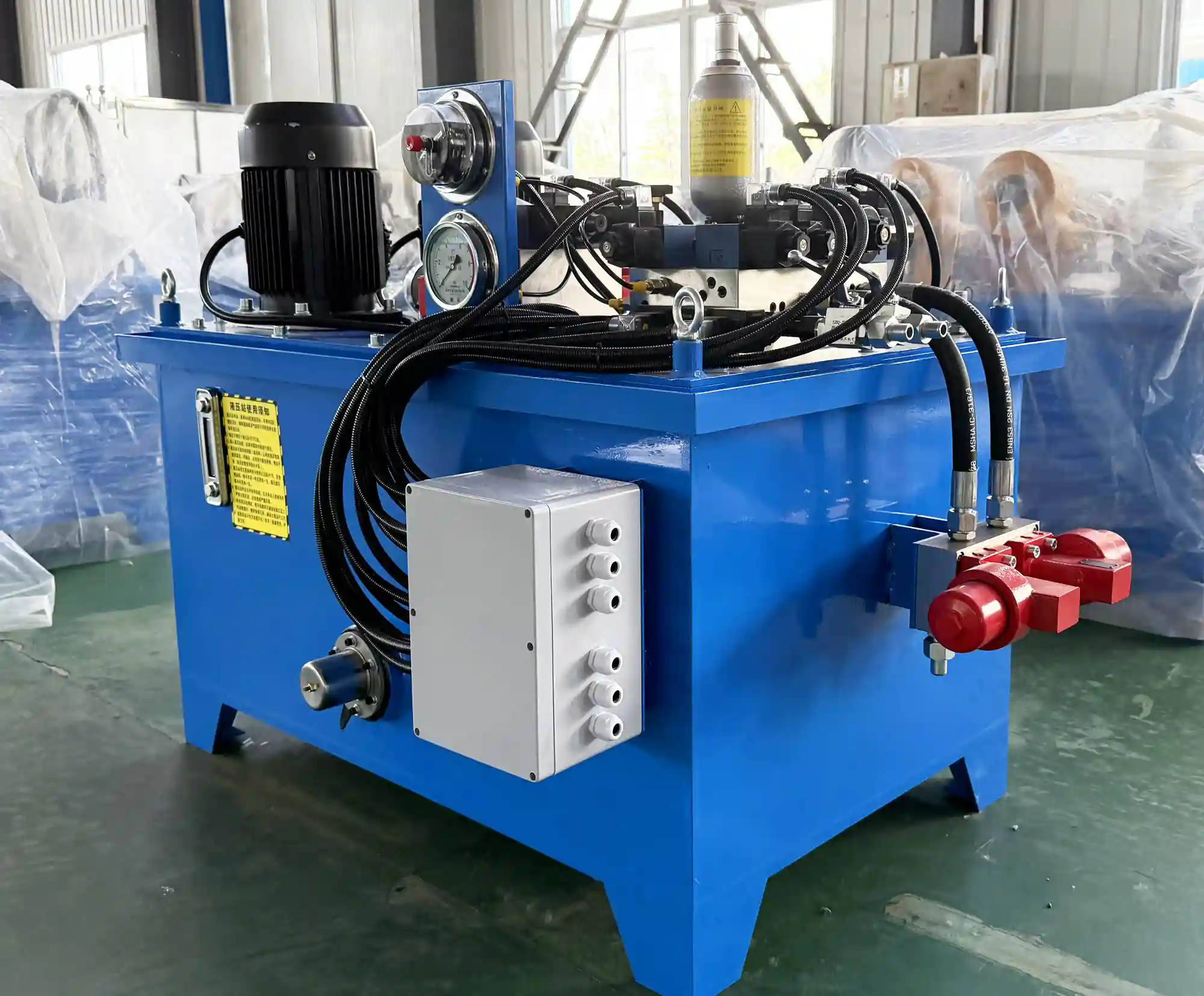 Hoist Winch Hydraulic Power Station