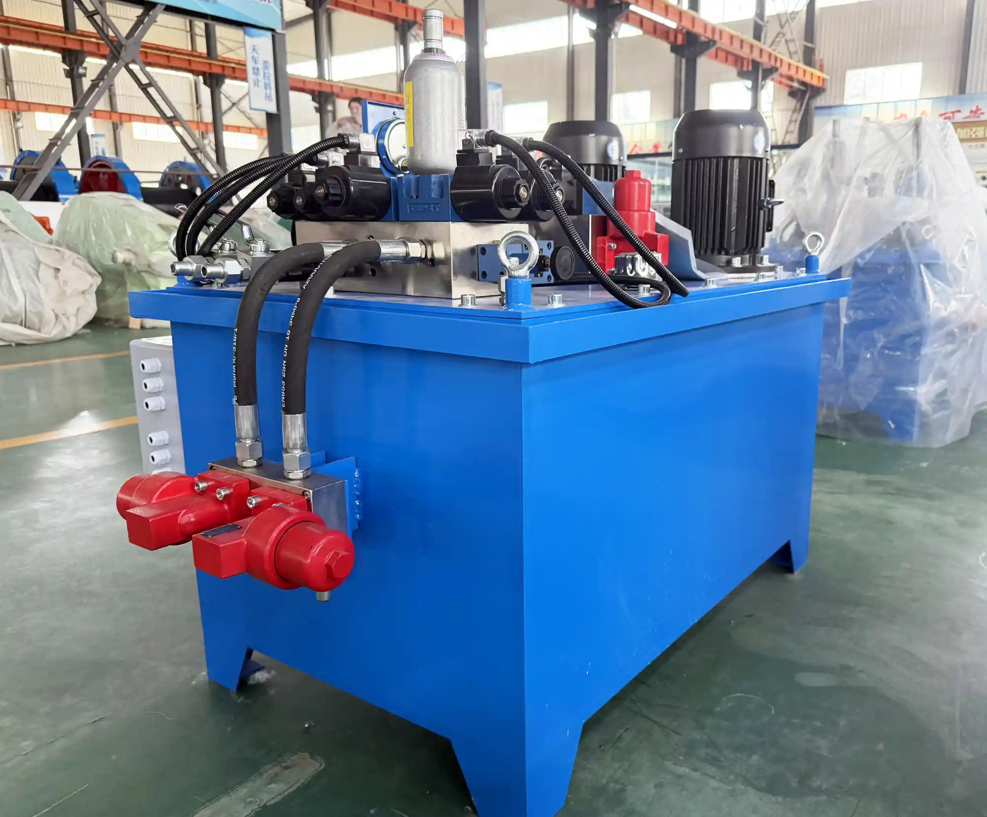 Hoist Winch Hydraulic Power Station