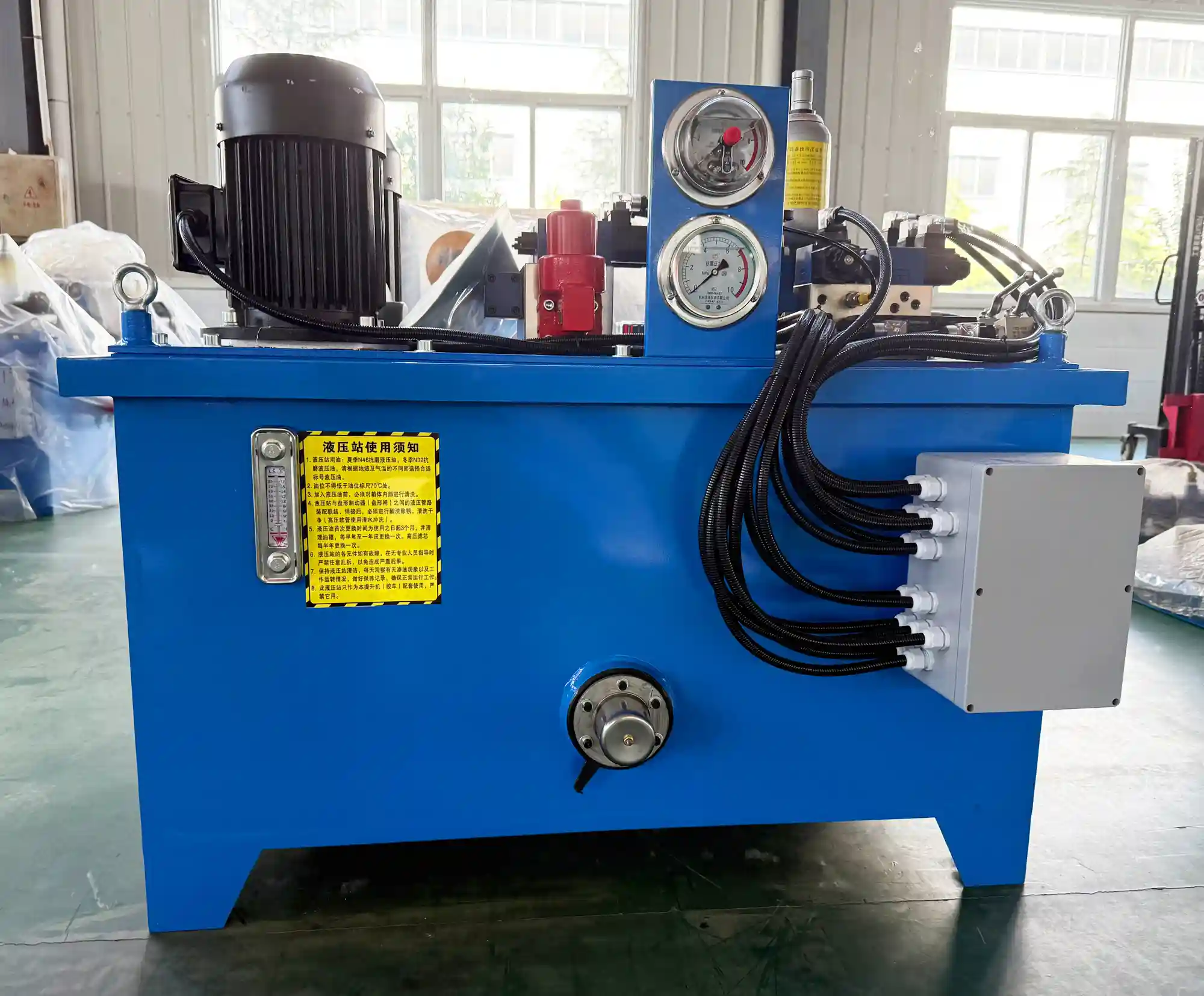 Hoist Winch Hydraulic Power Station
