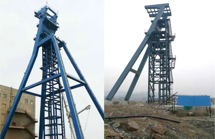 Mining Permanent Headframe