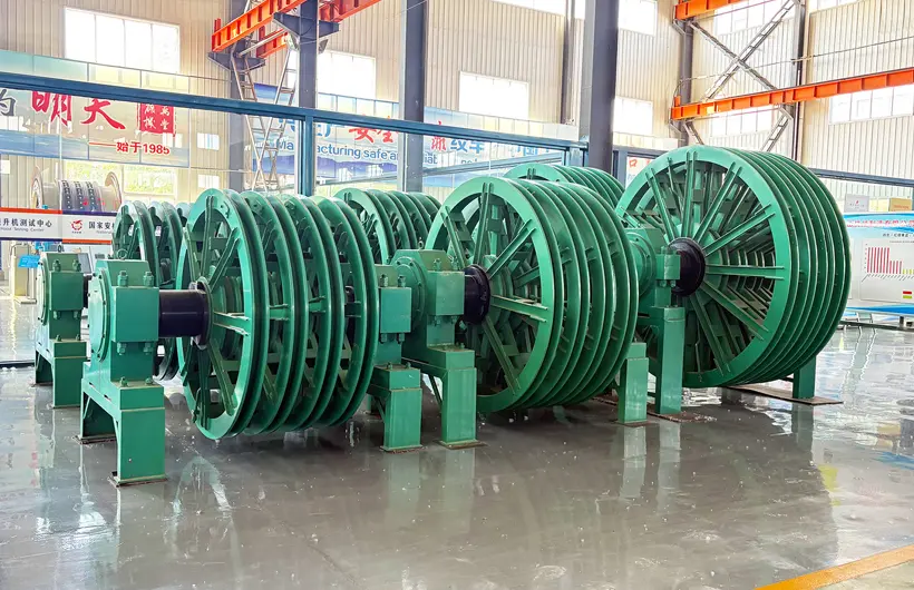 Multi-rope Friction Head Sheave