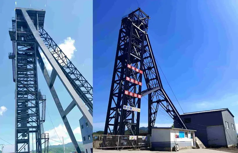 Mining Permanent Headframe