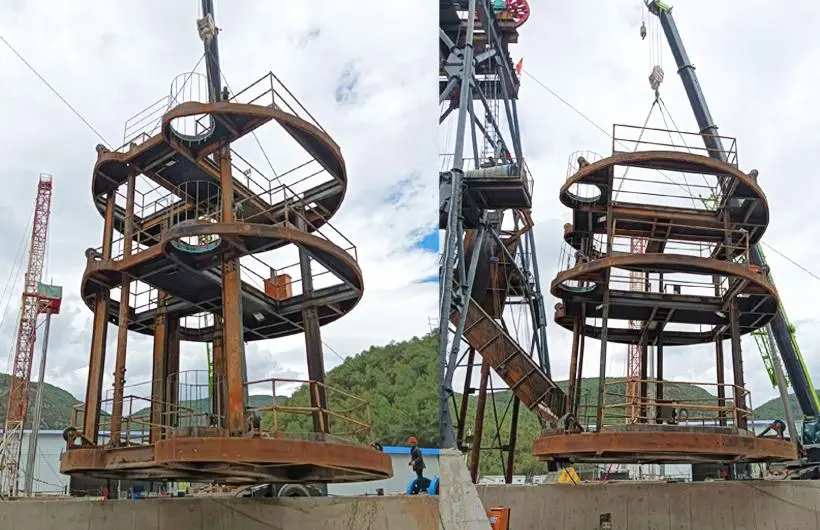 Sinking platform Mining