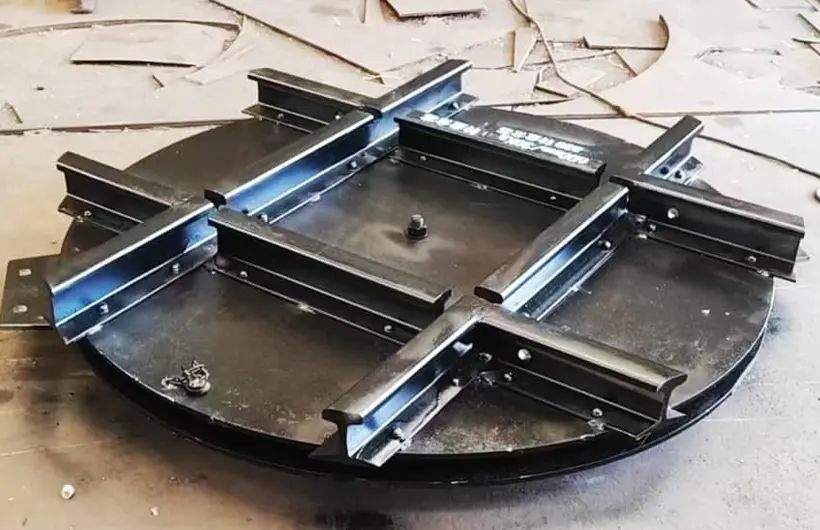 Hasenclever turntable mine Car
