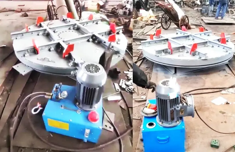 Hasenclever turntable mine Car
