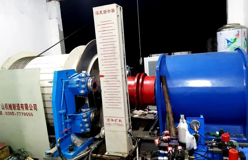JK Permanent magnet mining hoist