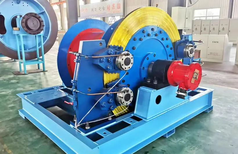 JTP Permanent magnet motor built-in mining hoisting winch