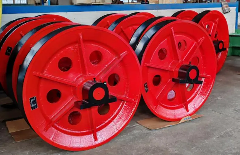 Single-groove Suspension Head Sheave