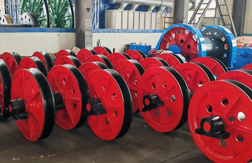 Single-groove Suspension Head Sheave