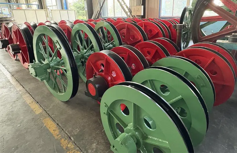 Double-groove Suspension Head Sheave