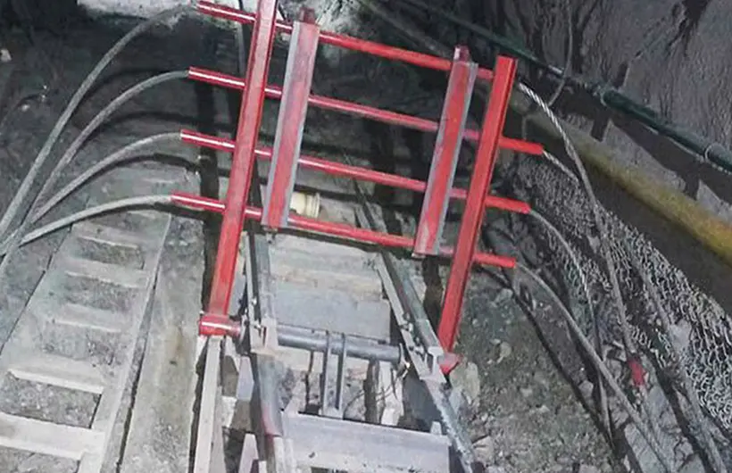 Mine Incline Anti-Runaway Device